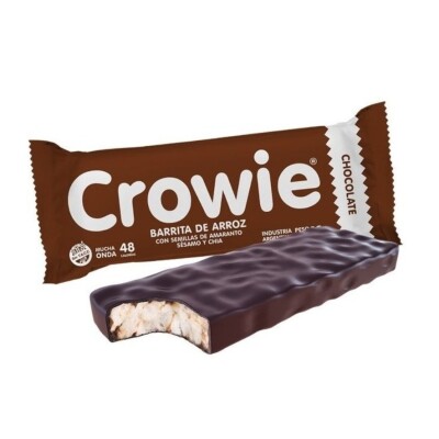 Barrita Arroz Crowie Chocolate 12 Grs. Barrita Arroz Crowie Chocolate 12 Grs.