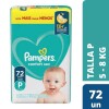Pañales Pampers Confort Sec P X72 Pañales Pampers Confort Sec P X72