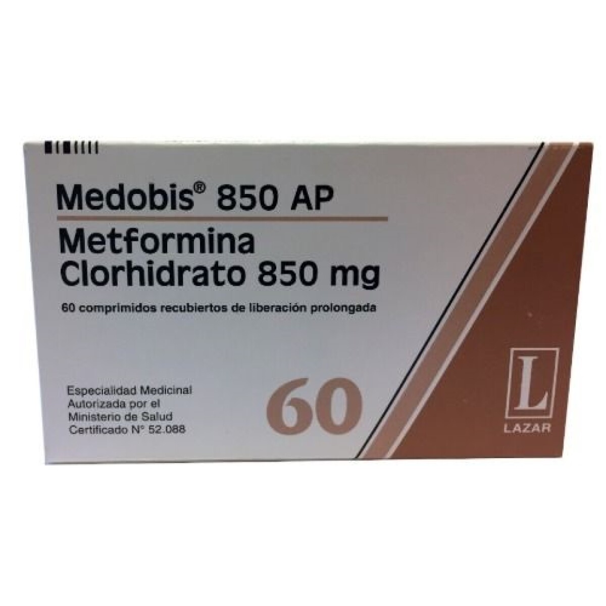 Medobis Ap 850 Mg. 60 Comp. 