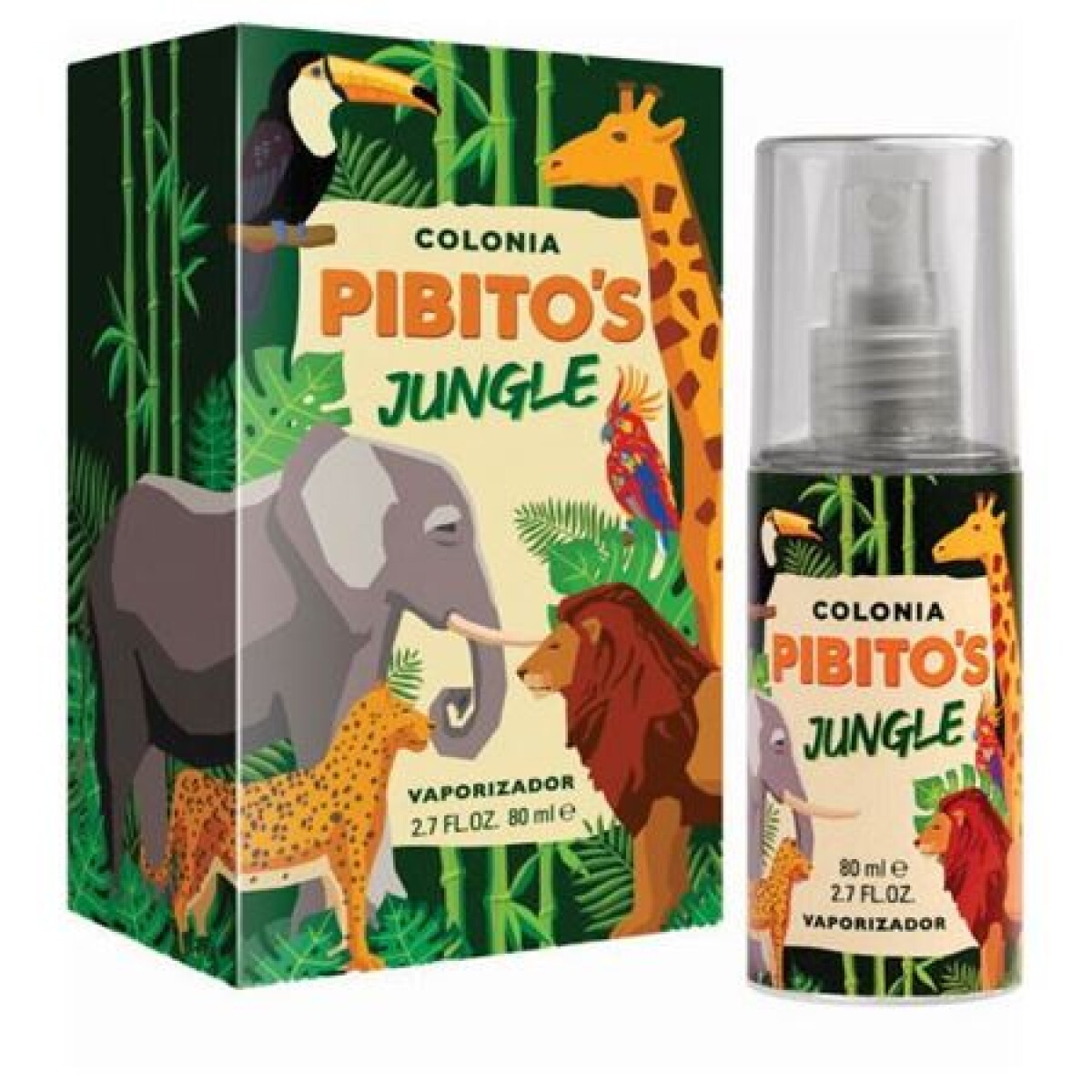 Colonia Pibitos Jungle 80ml 