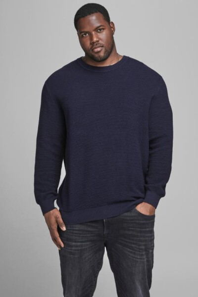 Sweater Texturizado Maritime Blue