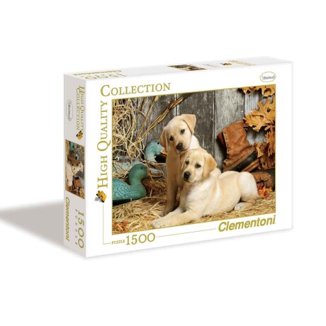Puzzle Clementoni 1500 piezas Hunting Dogs High Quality 001