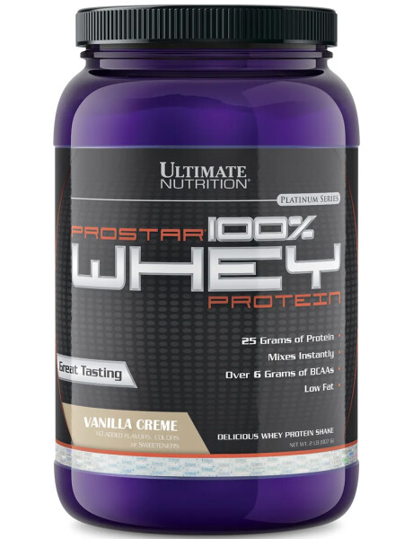 Suplemento Prostar 100% Whey Protein Ultimate Nutrition 2Lb Vainilla
