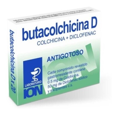 Butacolchicina D 20 Comp. Butacolchicina D 20 Comp.