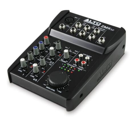 Consola Alto Zmx52 3 Canales 1 Mic+2 Lines St Consola Alto Zmx52 3 Canales 1 Mic+2 Lines St