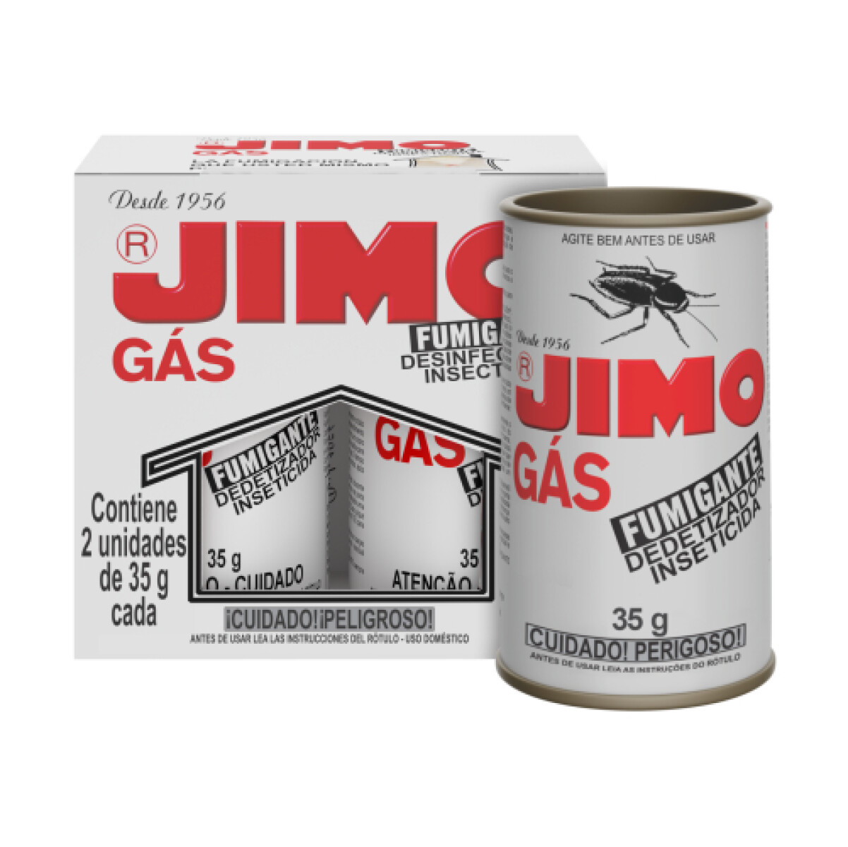 Gas Fumigante en Tubo JIMO 