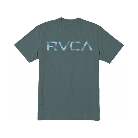 RVCA MCFLORAL SS Green