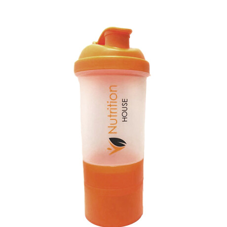 Shaker Nutrition - Vaso Mezclador Para Proteina Naranja