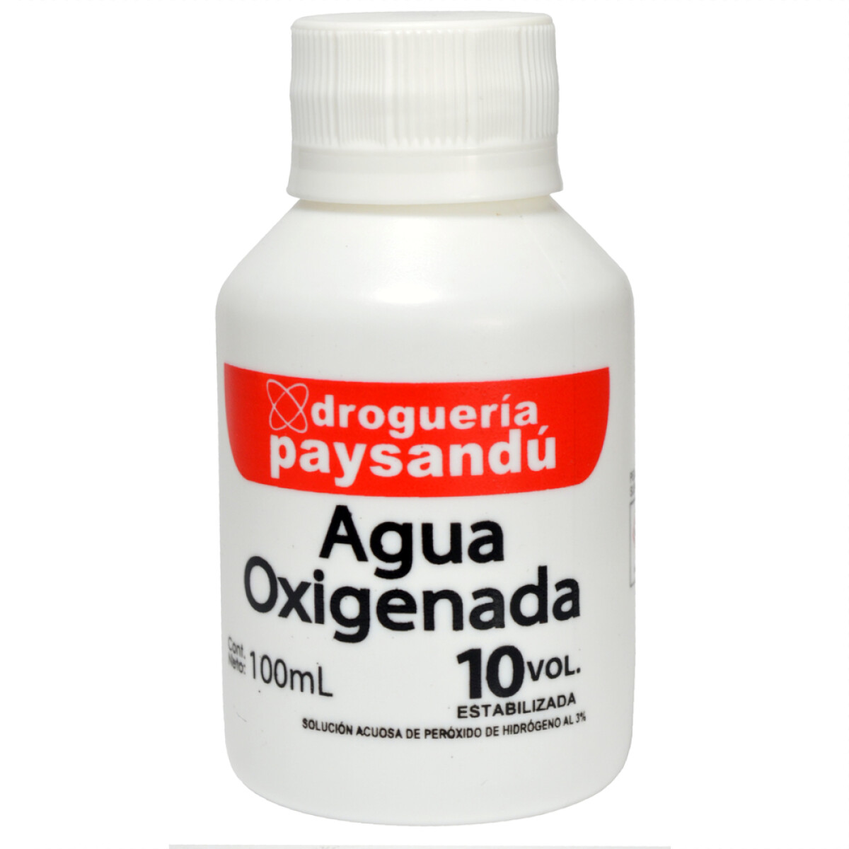 Agua Oxigenada 10 Vol. - 100 cc 