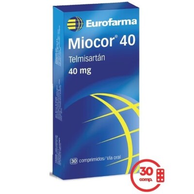 Miocor 40 Mg. 30 Comp. Miocor 40 Mg. 30 Comp.