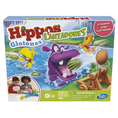 Juego de Mesa Hippos Glotones Lanzadores 001