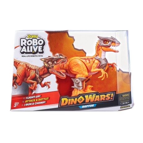 Dinosaurio Raptor War Robo Alive Zuru 001