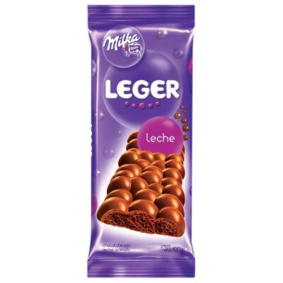 Chocolate Milka Leger Leche 100 Grs. Chocolate Milka Leger Leche 100 Grs.