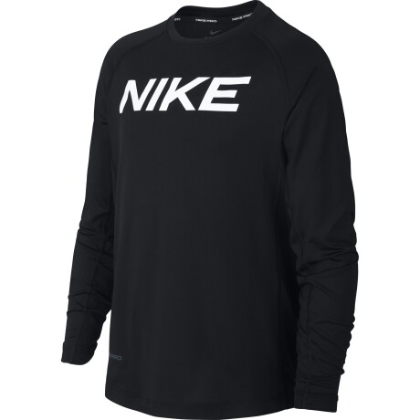 Buzo Nike Moda Niño LS Fttd Top Black Color Único