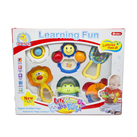 Juego Learning Fun Sonajeros x6u Juego Learning Fun Sonajeros x6u