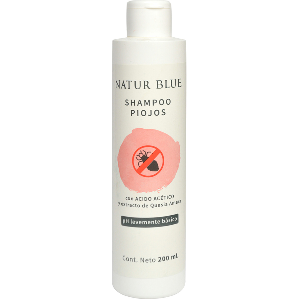 Shampoo para Piojos NATUR BLUE 200 mL 