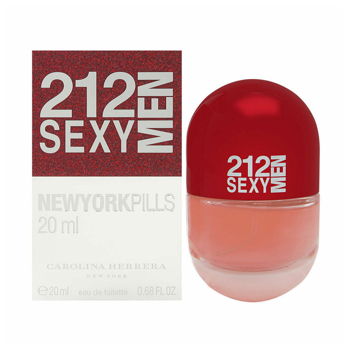 Perfume para Hombre 212 Sexy Men by Carolina Herrera EDT 20ml 