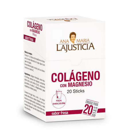 Suplemento Colágeno con Magnesio en polvo Ana Maria LaJusticia Suplemento Colágeno con Magnesio en polvo Ana Maria LaJusticia