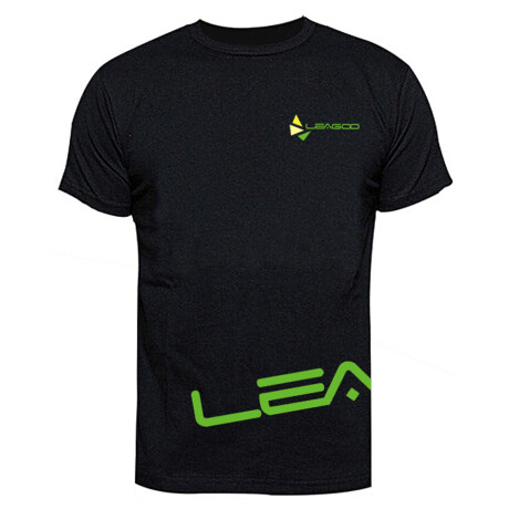 Leagoo - Marketing Remera - Negro (Remera) / Verde (Logo Leagoo).\nTalle: Xxl. 001