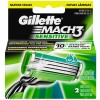 Cartuchos para Afeitar Gillette Mach 3 Sensitive Repuesto X2