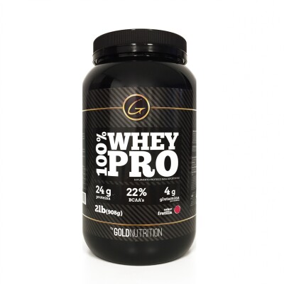 Proteína 100% Whey Pro Gold Nutrition Frutilla 2 Lbs. Proteína 100% Whey Pro Gold Nutrition Frutilla 2 Lbs.