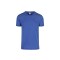 Camiseta a la base jaspe Azul royal jaspe