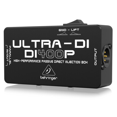 Caja Directa Behringer Di400p - Ultra Di Pro Caja Directa Behringer Di400p - Ultra Di Pro
