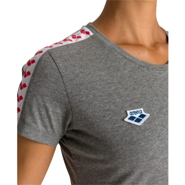 Remera Para Mujer Arena T-Shirt Team Gris