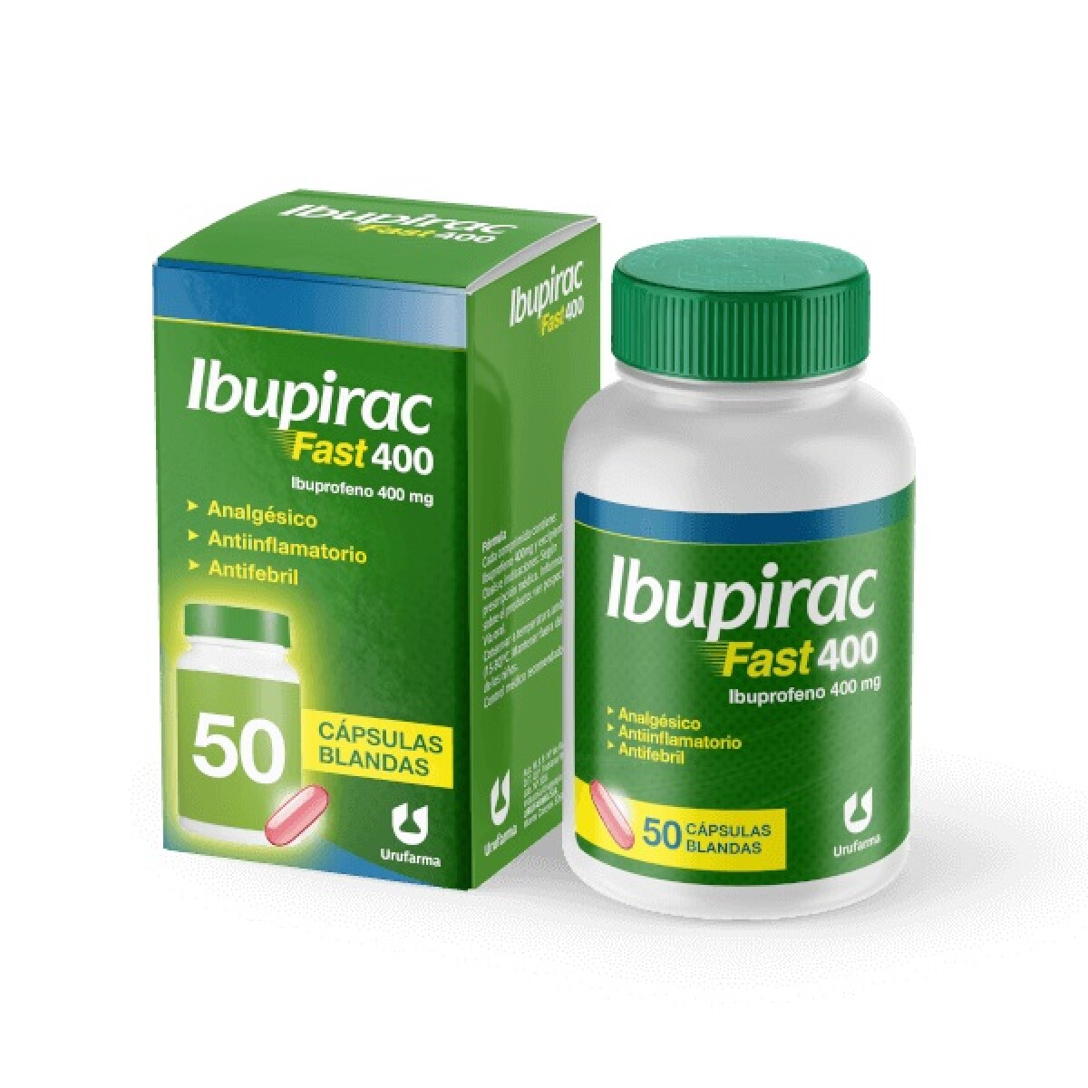 Ibupirac Fast 400 Mg. 50 Cápsulas 
