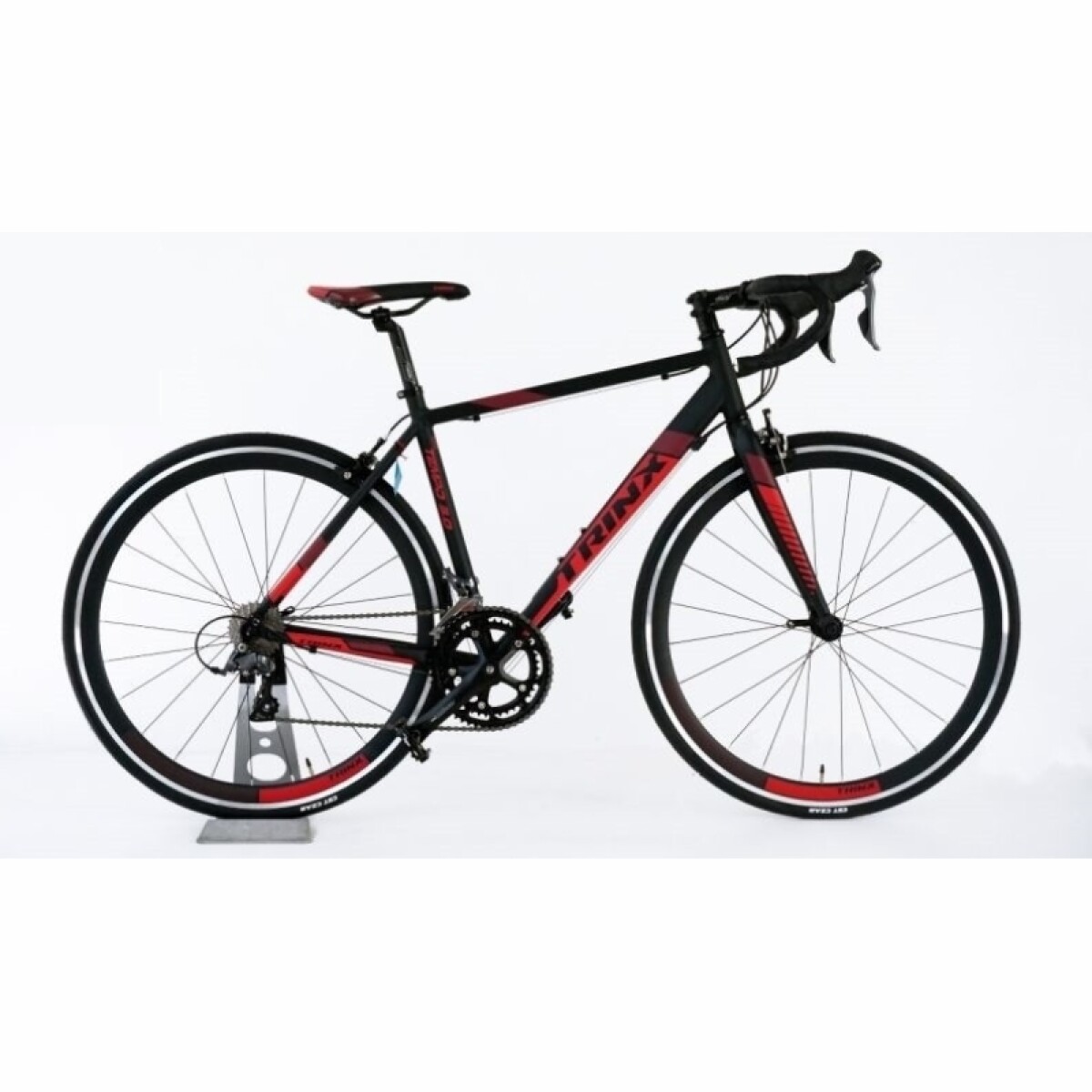 Bicicleta Trinx Ruta Tempo 3.0 - Negro/rojo 