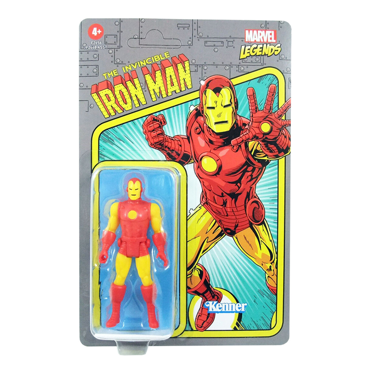 Figuras Marvel Legends Vintage Edition - The Invincible Iron Man 