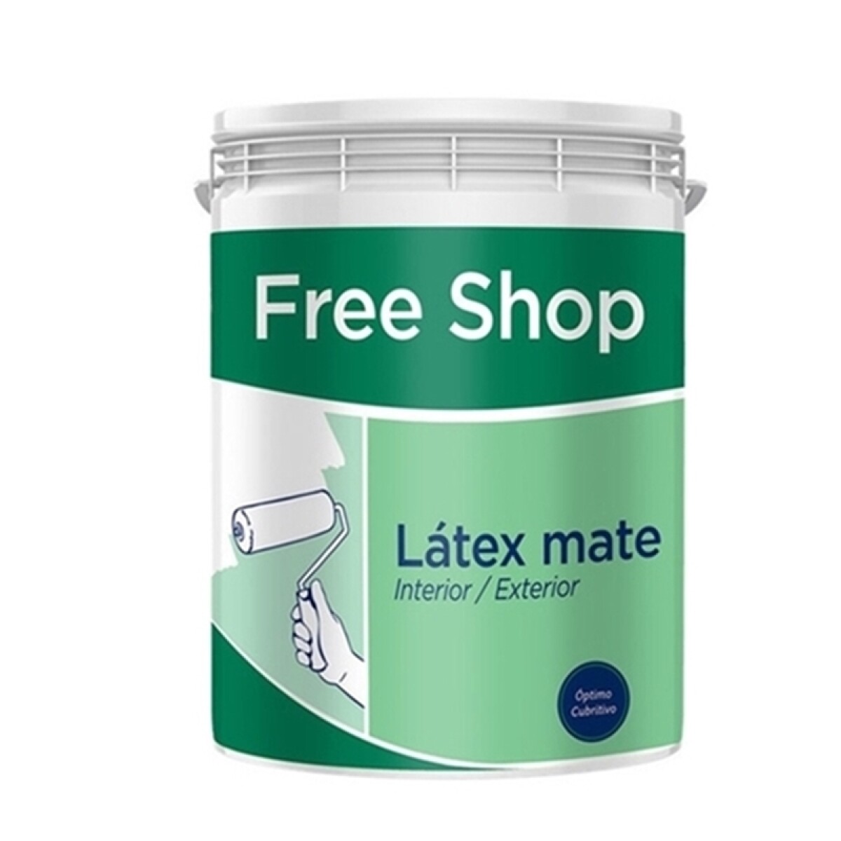 FREE SHOP LATEX MATE 4Lts. - INTERIOR/ EXTERIOR 