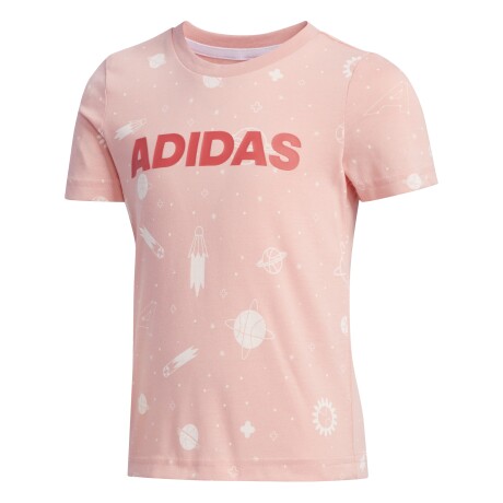 Remera Adidas Moda Niña LG ST Sum Rosa Color Único