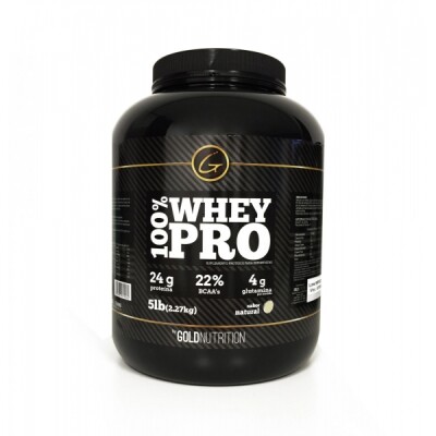 Proteína 100% Whey Pro 5gold Nutrition Natural 5 Lbs. Proteína 100% Whey Pro 5gold Nutrition Natural 5 Lbs.