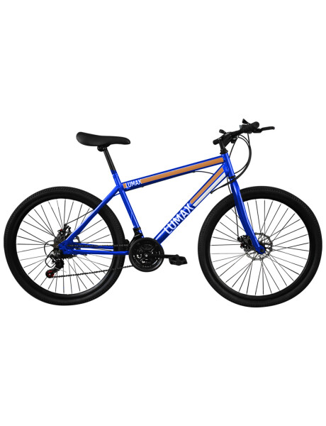 Bicicleta montaña rodado 26 freno disco Lumax Azul