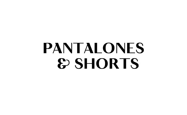 Pantalones y shorts