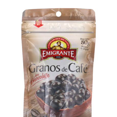 GRANOS DE CAFE CON CHOCOLATE 80 GS GRANOS DE CAFE CON CHOCOLATE 80 GS